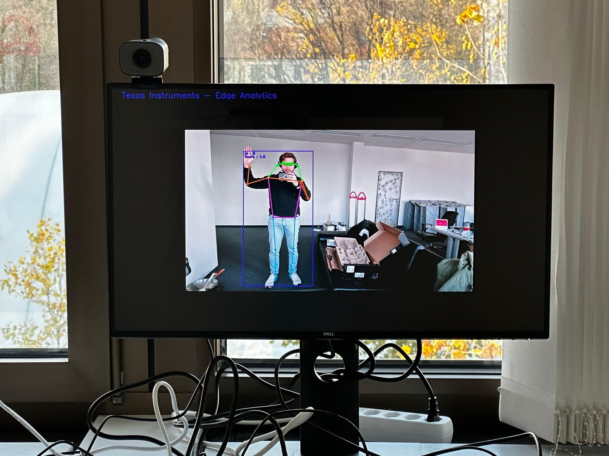 Edge AI Computer Vision Demo auf Embedded System